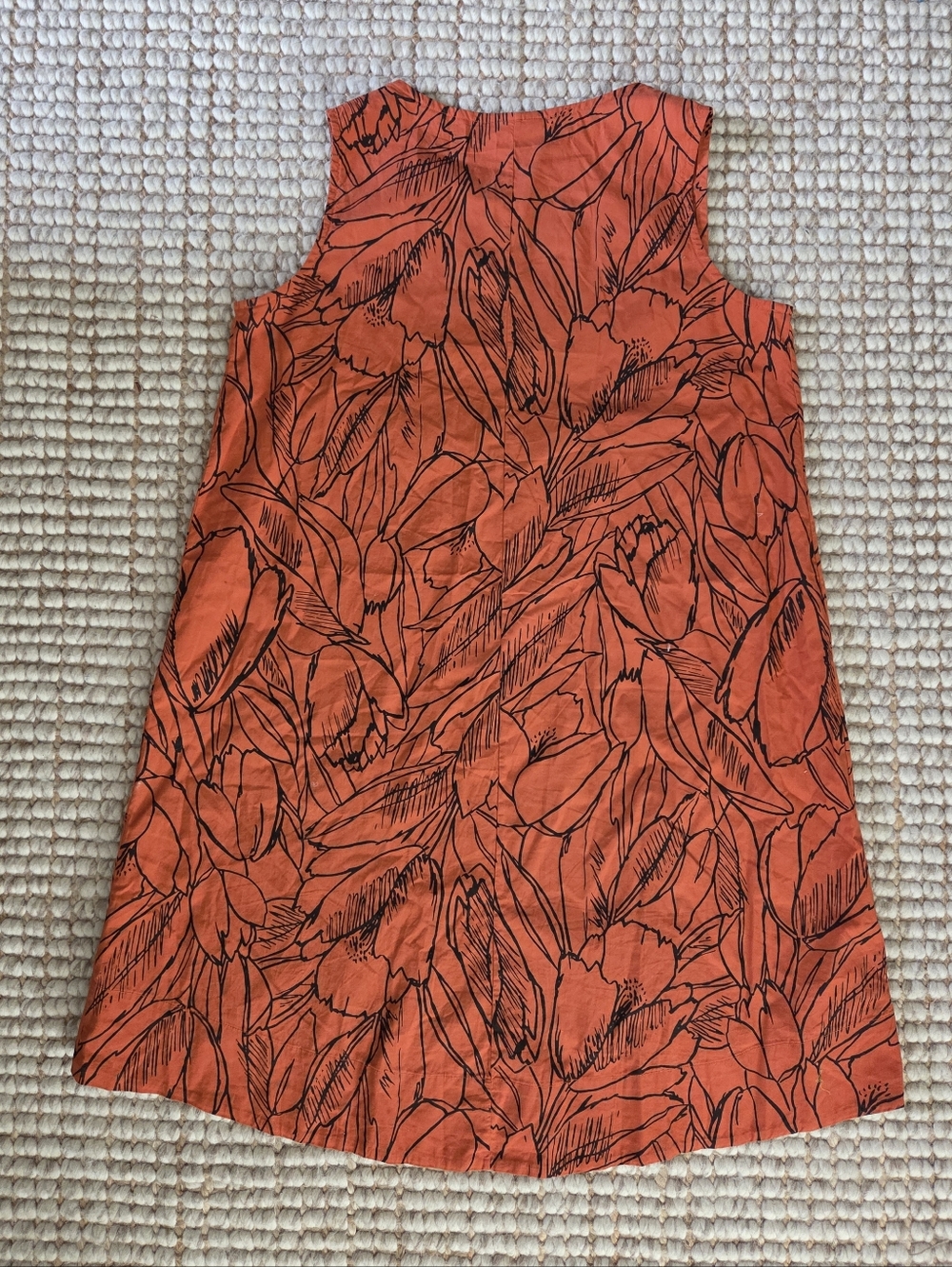 Bryn Walker Don Hi/Low Tunic Dress In Tamarind, Size M - Picture 2 of 12